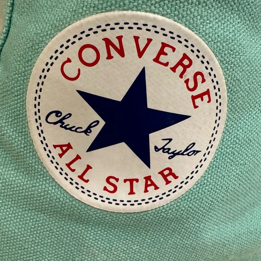 Converse Chuck Taylor All Star High Top Beach Glass Green Sneakers - Picture 4 of 16